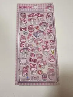 サンリオ　ボンボンドロップ風シール　マイメロ1枚