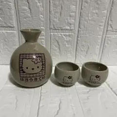 【激レア商品】ハローキティ 徳利セット 陶器 激レア商品】ハローキティ 徳利セット 陶器