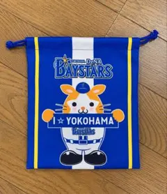 未使用　スターマン　巾着　袋　ベイスターズのサムネイル