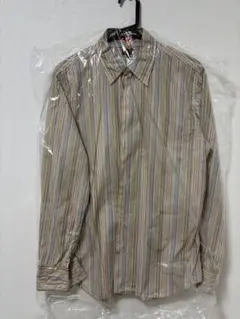 美品 ポールスミス マルチストライプ 長袖シャツ