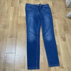 ZARA スキニーパンツ ブルー