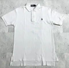 美品　 M　POLO by RALPH LAUREN 半袖ポロシャツ　白