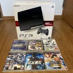SONY PlayStation3 CECH-2500A ソフト6本付き