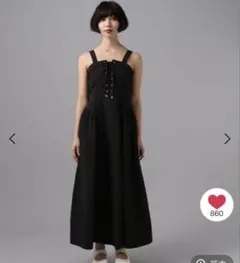 PAGEBOY レースUPワークワンピース ブラック