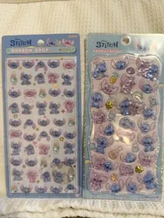 スティッチ ボンボンドロップミニ　プチドロ　2種セット