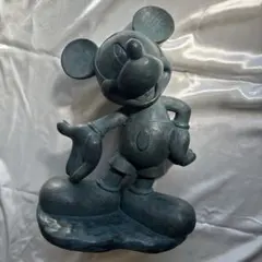 ディズニー ミッキーミニー スタチュー 花台 置物 鉢置 ガーデニング
