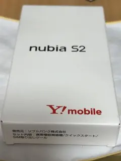 新品未使用 nubia S2 本体 Y!mobile