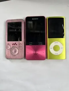 SONY Walkman Apple iPod 本体 3台セットのサムネイル