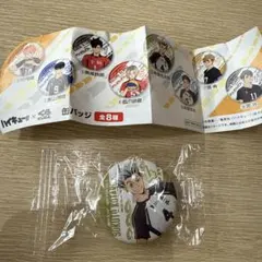 ハイキュー×くら寿司 ビッくらポン　缶バッジ 木兎　光太郎