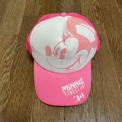 MINNIE STREET ART ピンクキャップ ミニー