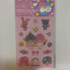 激レア‼️キキララ　リトルツインスターズ グリッターシール