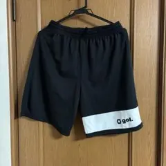 gol. サッカー ハーフパンツ L 黒/白