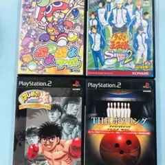 PS2 ぷよぷよフィーバー テニスの王子様 はじめの一歩 ボウリングHYPER