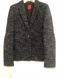 Haat ISSEYMIYAKEハートイッセイミヤケ シワ加工チェックジャケット 美