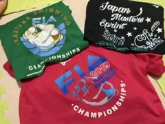 マスターズ水泳　大会記念Tシャツ3枚セット　Ｌ