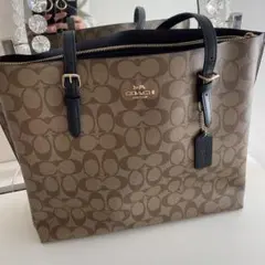 《新品・未使用》Coach トートバッグ ブラウン ロゴ