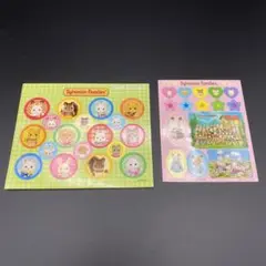 シルバニアファミリー　シール　未使用