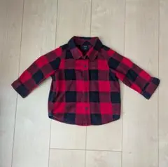 GAPベビーチェックシャツ80cm