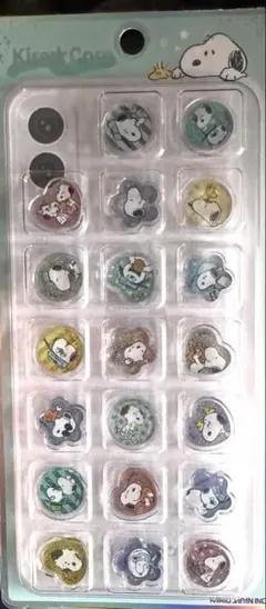 スヌーピー シール　おはじき