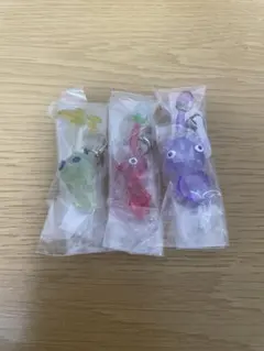 赤ピクミン、紫ピクミン、光ピクミン3個セット