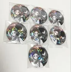 ブルーロック マズル ホログラム缶バッジ 糸師凛 糸師冴 7個セット