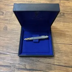 YSL(イヴ・サンローラン) シルバー・ゴールド ネクタイピン 箱付き