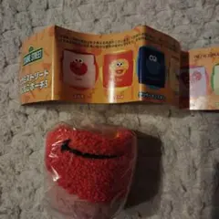 セサミストリート もこもこポーチ エルモ