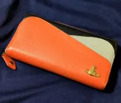 極美品✨ ヴィヴィアンウエストウッド　長財布　オーブ　ダブルフラップ