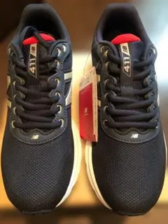 ひ*め様 New Balance 411 ネイビー/レッド スニーカー 25.5