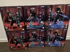 鬼滅の刃 XrossLinkフィギュア 竈門炭治郎 冨岡義勇 猗窩座 6体セット
