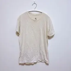 ヘインズ Tシャツ 丸首 半袖 無地 M 白 綿 デイリー ホワイト 夏のサムネイル