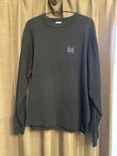 Needles ベロアクルーネックロンT Needles ベロアクルーネックロンT NEEDLES（ニードルス）