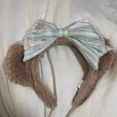 ディズニー カチューシャ シェリーメイ ダッフィーフレンズ 新作 ブルー