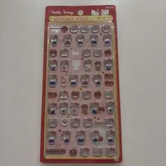 ボンボンドロップシール ミニ ハローキティ 赤