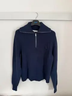 MAISON KITSUNÉ ネイビー セーター Sのサムネイル