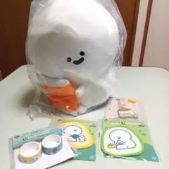 ★一番くじ★お文具さんB賞お文具といっしょ&チャームなど合計5点セット