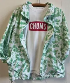 新品　CHUMS チャムス ジャケット　メンズ　green l