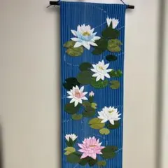 らいおんくま★ちりめん細工　睡蓮の花　押絵タペストリー 2026年最新】押絵タペストリーの人気アイテム - メルカリ