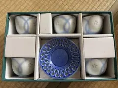 有田焼 湯呑みセット 透かし彫りのサムネイル