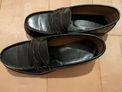 学生靴 ローファー 黒