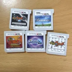 ニンテンドー3DS ゲームソフト 5本セット
