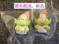 トイストーリー　エイリアン　寿司シェフ　カプセルトイ　リトルグリーンメン