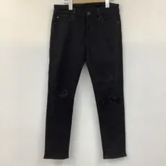 RalphLauren ラルフローレン ダメージパンツ ストレートパンツ 黒のサムネイル