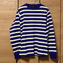 MT-1 未使用　NANO universeマルチボーダー長袖Tシャツ