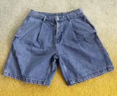 【美品】アーバンリサーチ デニム ショートパンツ ハーフパンツ ブルーのサムネイル