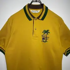 KELENFORD　ポロシャツ　サイズL　刺繍ロゴ　GOLF　ゴルフ　希少　古着のサムネイル