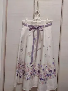 最終価格 フラワープリント フレアスカート tocco タグ付き