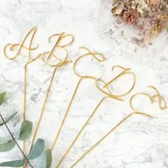 ワイヤー テーブルナンバー (追加可能)　ゲストテーブル 結婚式