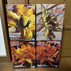 新品未開封 NARUTO 疾風伝 ナルト ミナト 九喇嘛 フィギュア セット