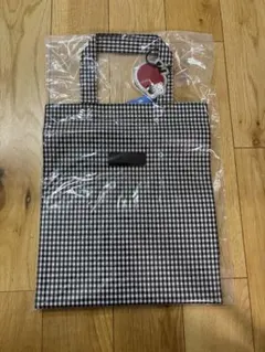 【新品未使用】ファミリア　ギンガム チェック　トートバッグ　familiar